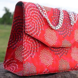 Multicolored African Print Bag (ABI ESO)